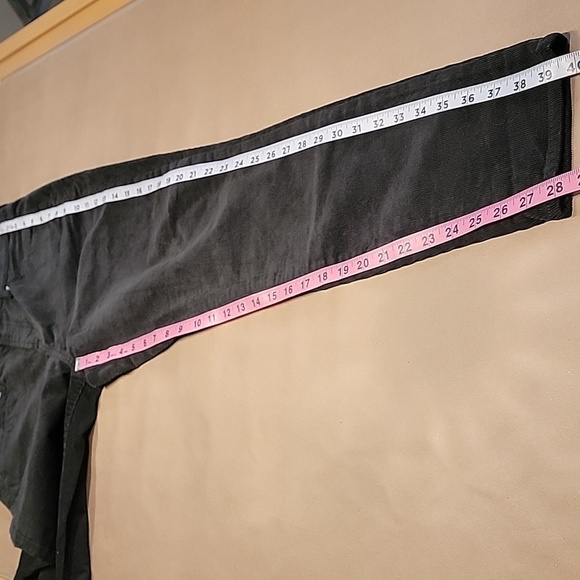 GAP Denim Size 12/31R Dark Charcoal Gray True Skinny Corduroy Pants, EUC - Picture 9 of 14